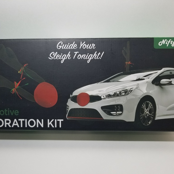 Nifty Rudolph Car Decor Kit - Picture 2 of 7